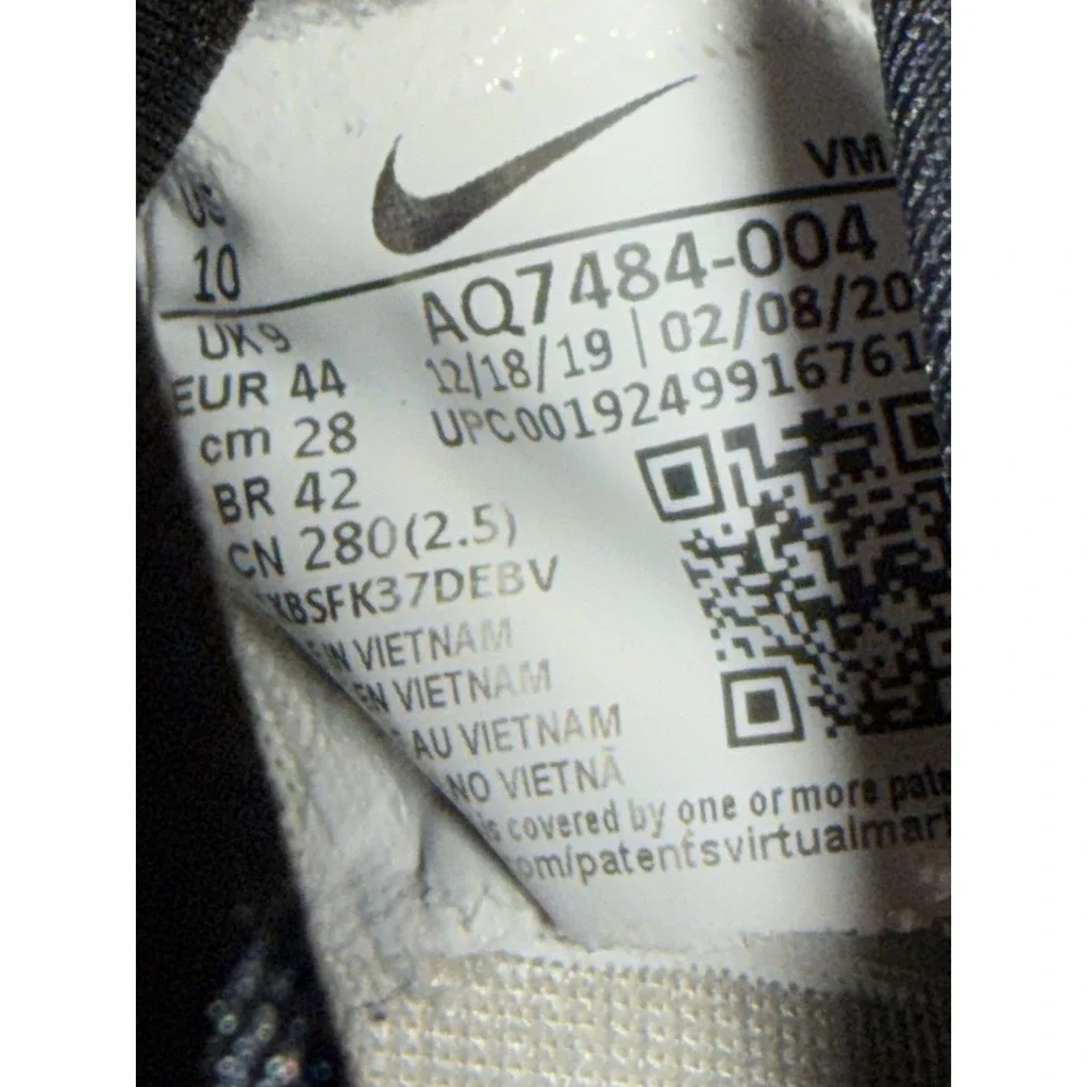 Nike Flex Contact 3 Mens Size 10 Black White Running Shoes Sneakers AQ7484-004
